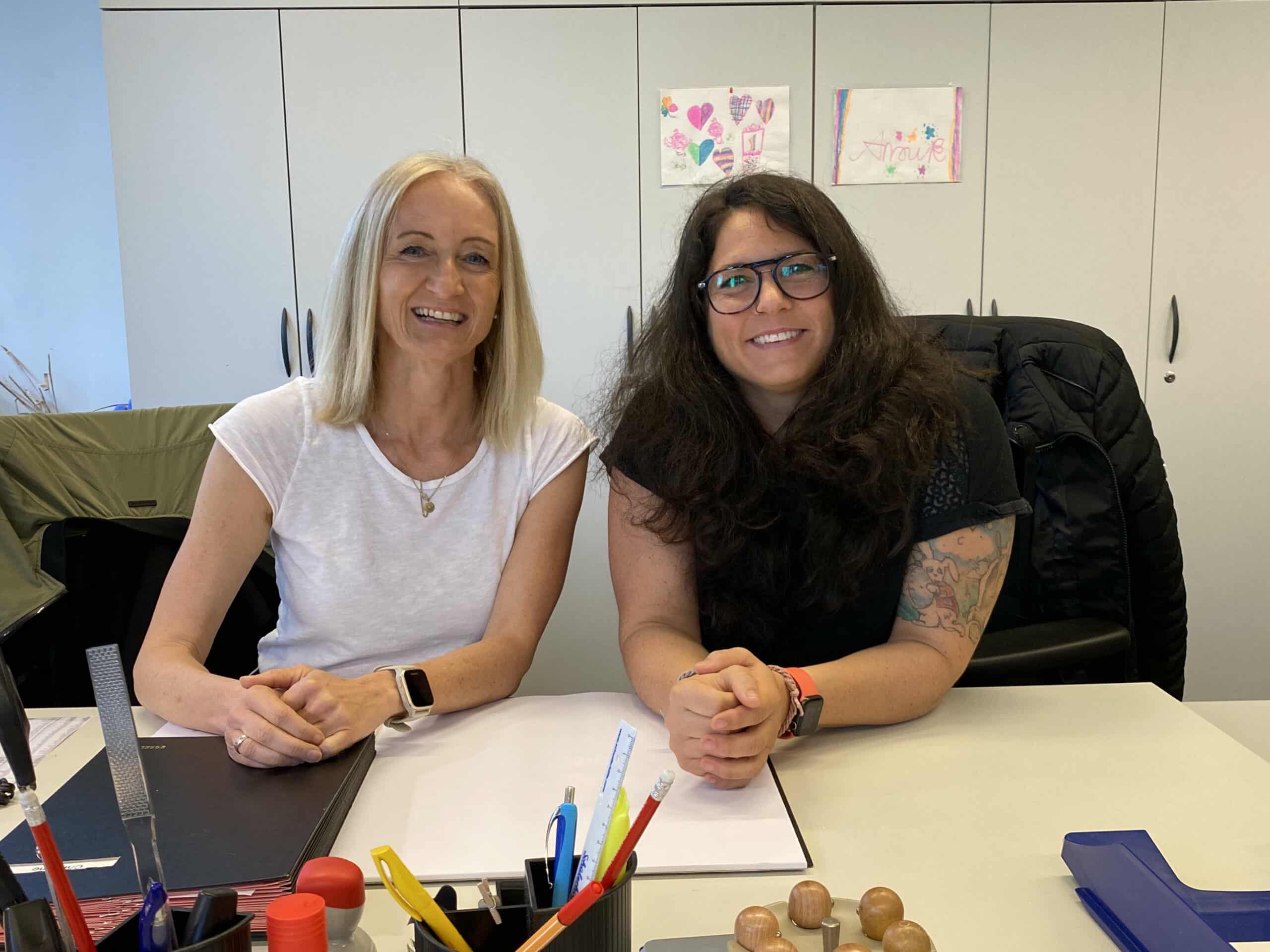 Christine Götz und Nadja Capace