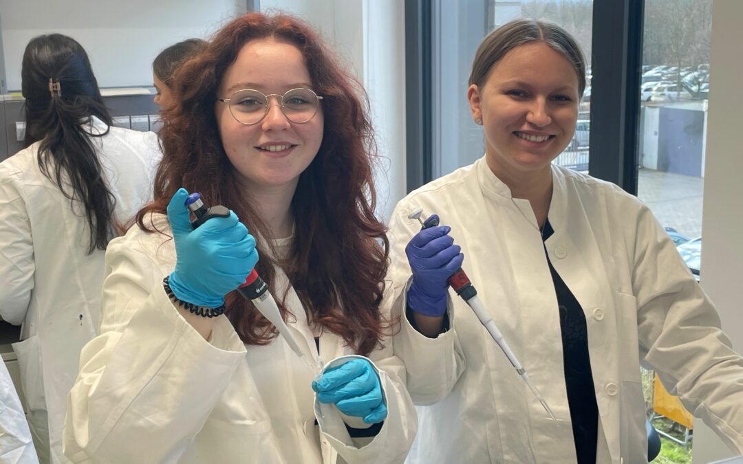 Unsere Praktika an der Technischen Universität Darmstadt im „Lernlabor Biologie“ sowie an der Universität Mainz