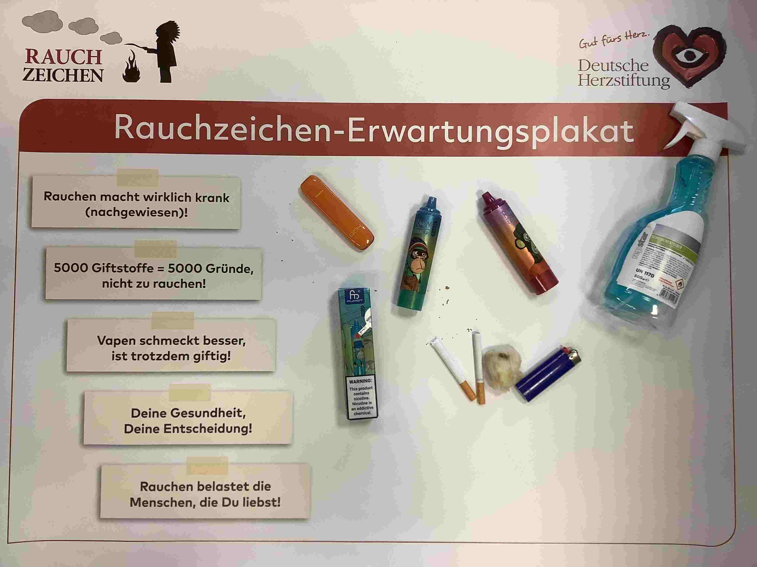 auchzeichen – Rauchen und Gesundheit